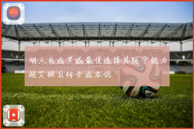 湖人或成罗威最佳选择其防守能力超艾顿且转会成本低
